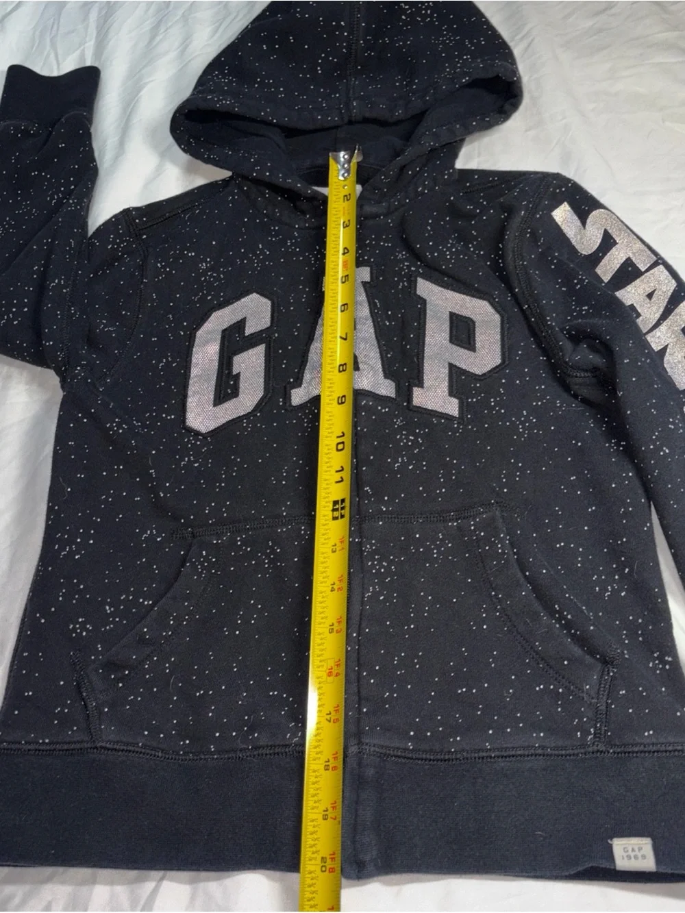 Kids Gap Logo Star Wars Full-Zip Hooded Sweatshirt, Hoodie, Size: Medium